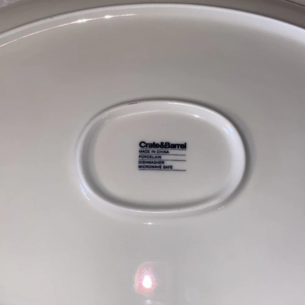 Vintage Like new Crate & Barrel Fish serving Platter